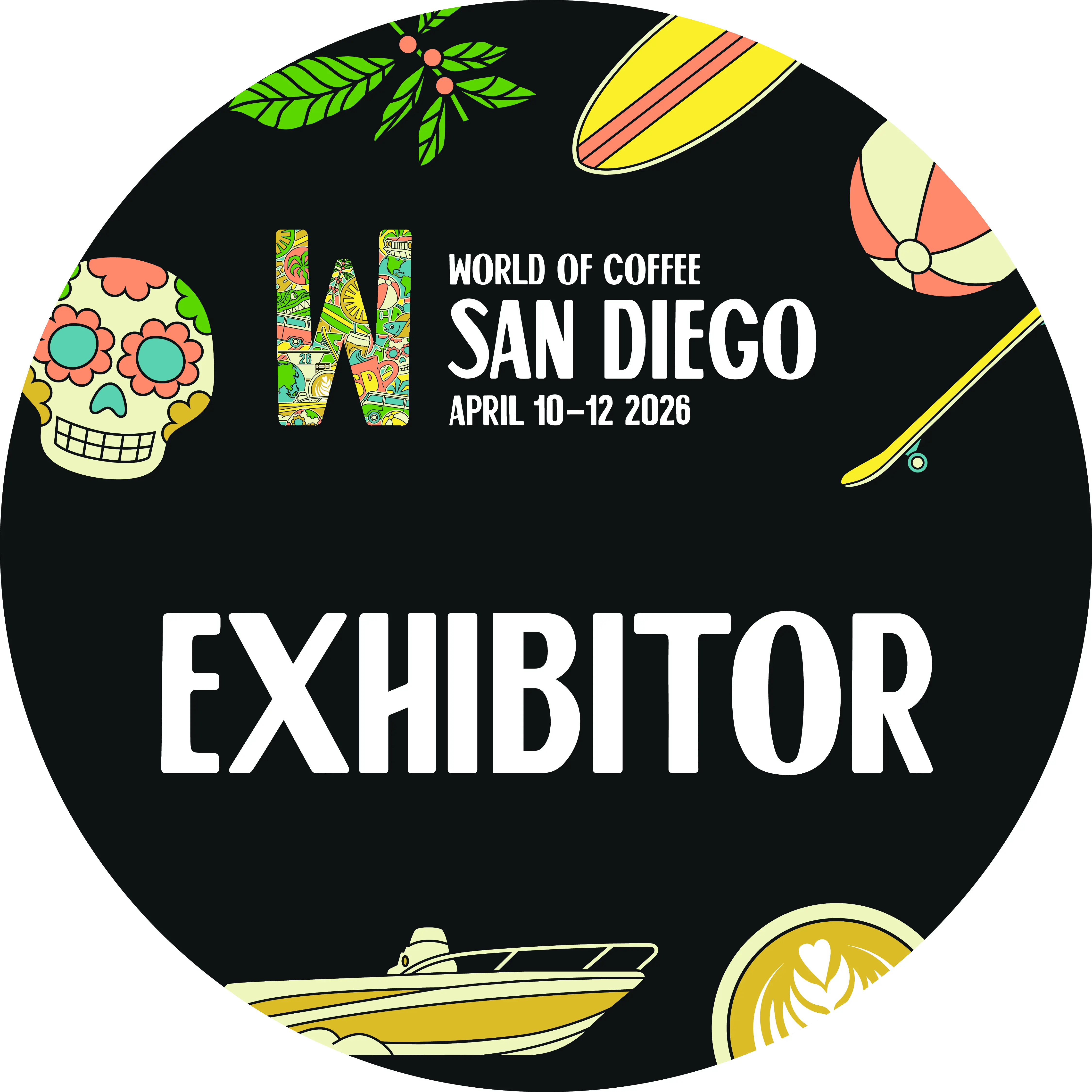 World of Coffee San Diego — April 10–12, 2026 — Exhibitor