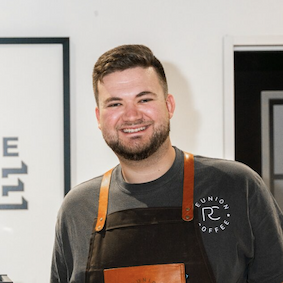 Noah Dupree from Reunion Coffee